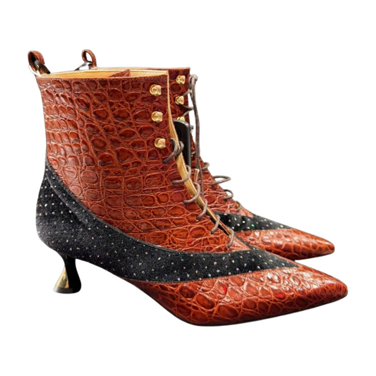 Botine damă Vero Cuoio, mărimea 40, IN0042 - La’Runa