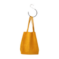 Geantă shopper din piele naturală, muștar, G0004 - La’Runa