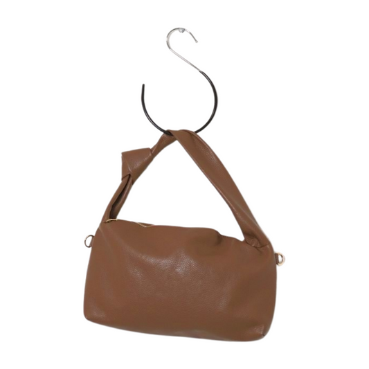 Geantă hobo, piele naturală, maro, GI0006 - La’Runa
