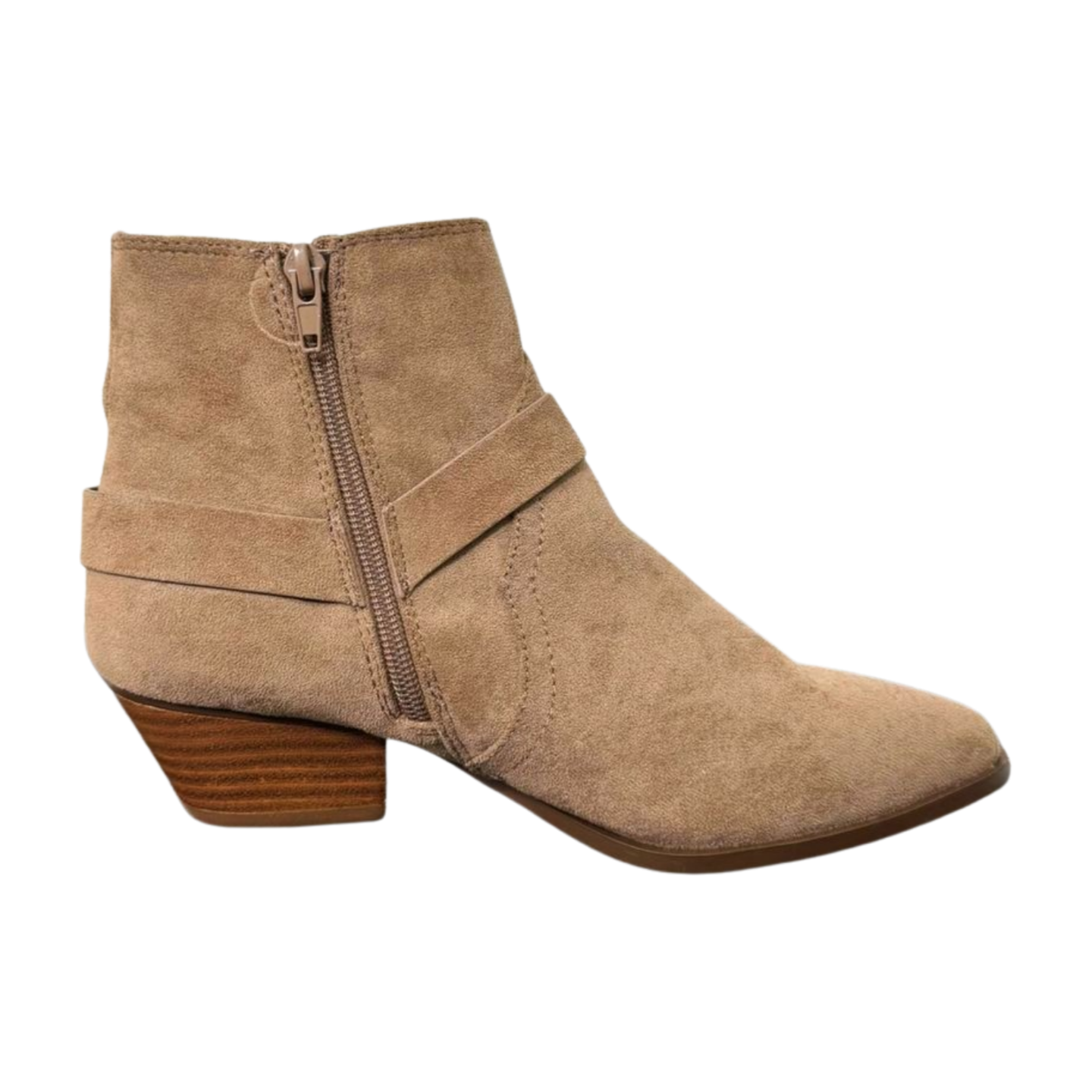 Botine damă River Island, mărimea 37, bej, IN0033 - La’Runa