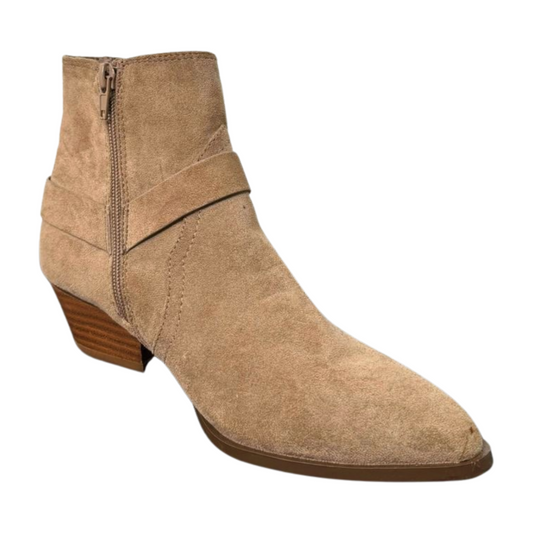 Botine damă River Island, mărimea 37, bej, IN0033 - La’Runa